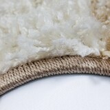 thumbnail of Hochflorteppich Shaggy Kariert Weich Flauschig Waschbar Strapazierfähig Schlafzimmer Esszimmer Mokka 80x150 cm – RHEIN von Kadima Design