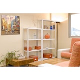 thumbnail of Estante de metal sem parafusos para a casa Simonhome classic mini 4/300 branca/branca