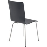 thumbnail of 2er-Set Wartezimmerstuhl PEPE grau