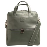 thumbnail of Exacompta 17236E Laptoprucksack Lady Exactive, Leder, 33x35x16 cm - Grau