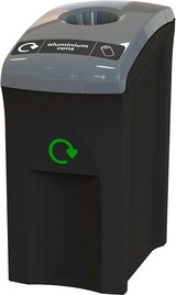 thumbnail of PROREGAL Wertstoffsammler Envirobin | 55 Liter, HxBxT 61,5x30,5x54cm | Polyetylen | Schwarz