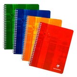 thumbnail of Lot de 10 Cahier Metric 17x22, 100p./50 feuilles 90 g/m² reliure intégrale, quadrillé 5x5