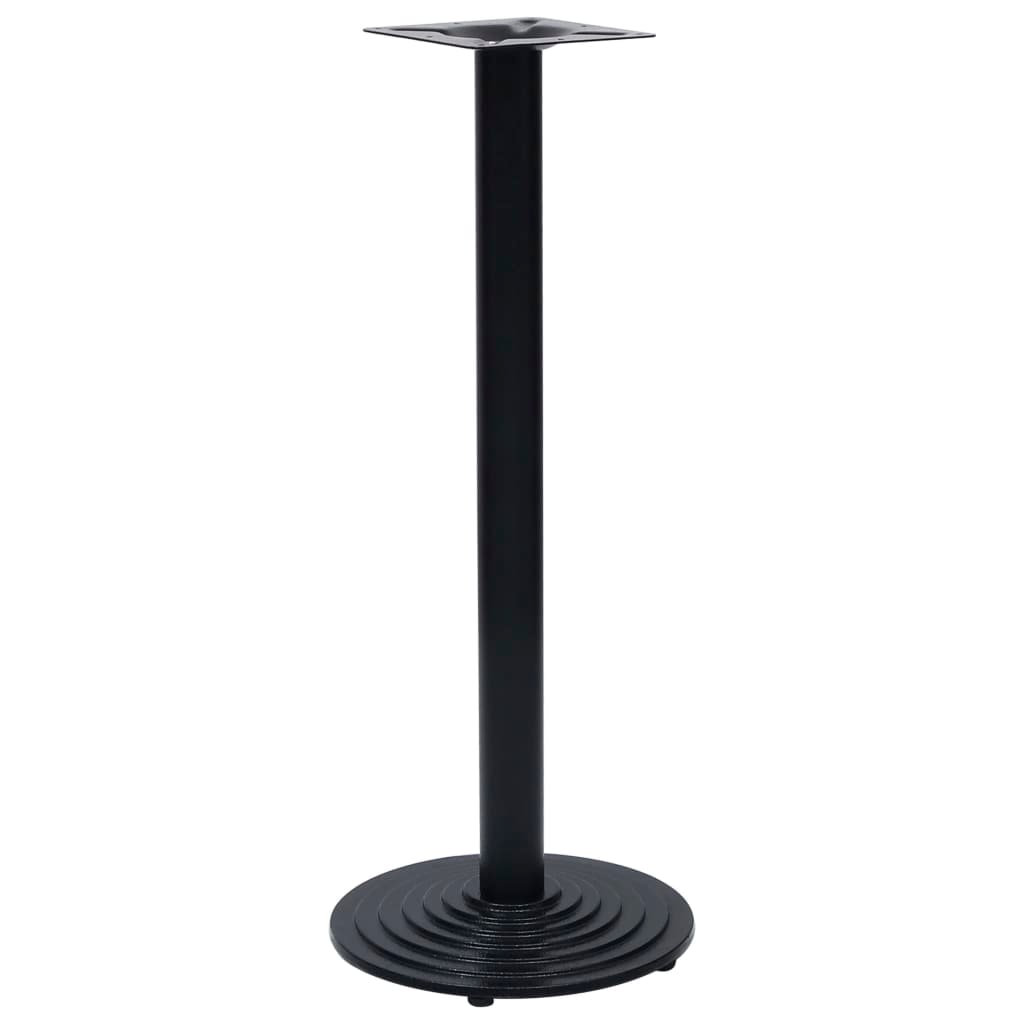 vidaXL Bistrotisch-Gestell Schwarz Ø43x107 cm Gusseisen