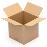 thumbnail of 1200 x Faltkartons 250 x 250 x 250 mm | Versandkarton braun - Karton 1 wellig