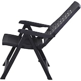 thumbnail of Zilveren opvouwbare fauteuil antraciet