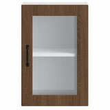 thumbnail of vidaXL Küchen-Hängeschrank mit Glastür Porto Braun Eichen-Optik