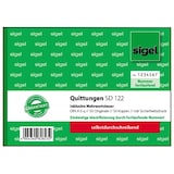 thumbnail of Sigel Quittung SD122 inkl. MwSt DIN A6 2x50Bl.