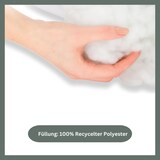 thumbnail of Decoper ® Kissenfüllung waschbares Innenkissen Bezug aus 100% Baumwolle | Füllung aus Polyester | Dekokissen und Kopfkissen | 30 x 50 cm