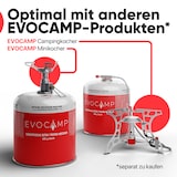 thumbnail of EVOCAMP 6x Propan Butan Gaskartuschen 450g, Schraubkartusche Eurogewinde 7/16" Ventilkartusche 809 ml für Weber Q100 Q1200