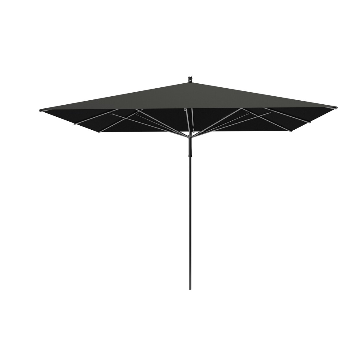 Parasol CHR FIDJI carré 250*250 noir.