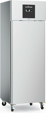 thumbnail of Groju Gastro Edelstahl Tiefkühlschrank 1 Tür 680x710x2010mm 429l 2/1GN -15/-20°C