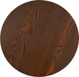 thumbnail of Bistrotisch FLORI rund Dunkelbraun/Schwarz 40 cm MDF | Esstisch kleiner Tisch Cafe Gartentisch Balkontisch Outdoortisch