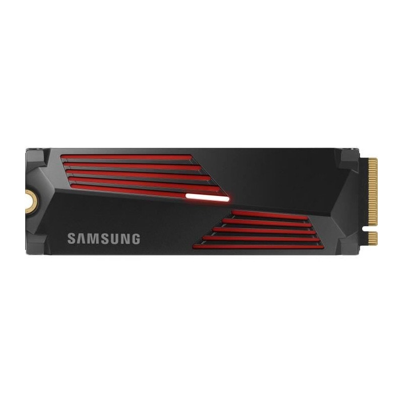 Samsung - 990 Pro - Disque Ssd Interne - 4 To - Avec Dissipateur - Pcie 4.0 - Nvme 2.0 - M2 2280 - Jusqu'a 7450 Mo/s (mz-v9p4t0g