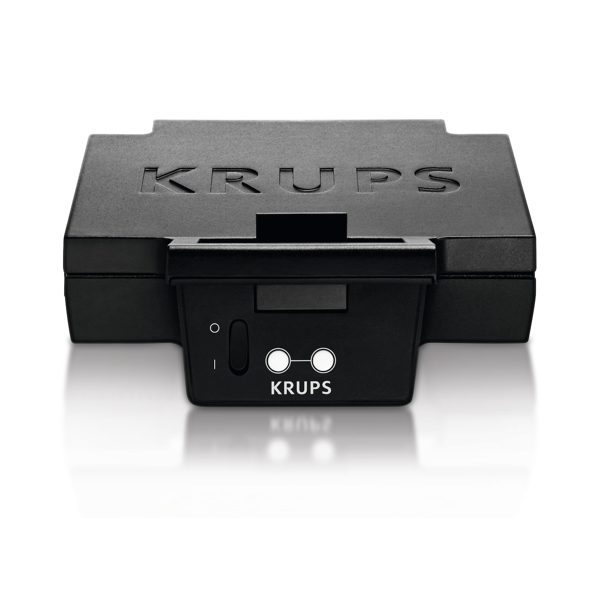 KRUPS FDK461 Iconic Sandwichmaker 850W Keramik extra tief
