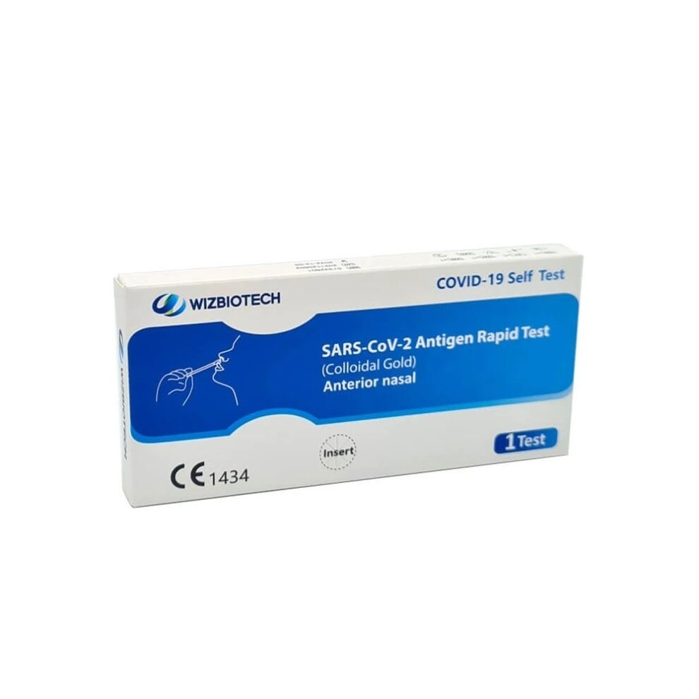 50x WIZ Biotech SARS-CoV-2 Schnelltest für Laien (nasal)