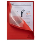 thumbnail of Exacompta 50255E 16x 25er Packung Fenstermappen mit Organisationsdruck aus Karton 120g Forever, für Format DIN A4 - Rot