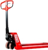 thumbnail of Romux® Porta-palete Manual vermelho 3000 kg Industrial com rodas de poliuretano | Garfos Padrão 550x1150 mm