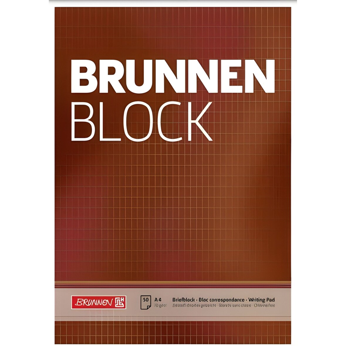 BRUNNEN Briefblock A4 70g rautiert 1052729
