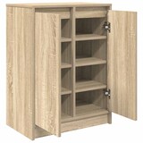 thumbnail of vidaXL Schuhschrank Sonoma-Eiche 57x34x76 cm Holzwerkstoff