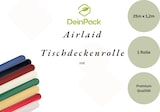 thumbnail of DeinPack 1 x Airlaid Tischdeckenrolle rot 25m x 1,2m - Hochwertige Tischdecke