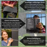 thumbnail of zaun|zu® Sichtschutzstreifen STRIPE - Bedruckter Sichtschutz 2,5m x 1,8m