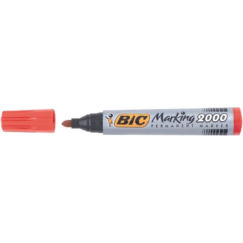 Marqueur permanent Marking 2000 ECOlutions, pointe conique moyenne, encre rouge