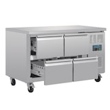 thumbnail of Polar Serie U GN-Kühltisch mit 4 Schubladen 314L
