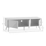 thumbnail of Mueble TV Telmo 3 puertas color Blanco 130 cm