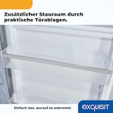 thumbnail of Exquisit Retro-Kühlschrank, ohne Gefrierfach, 229 Liter, groß, 5 Ablagen, RKS325-V-H-161E grau