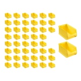 thumbnail of PROREGAL 48x Bac à bec jaune 3.0 | HxLxP 12,5x14,5x23,5cm, 2,8L | Boîte de visualisation, boîte d'étagère