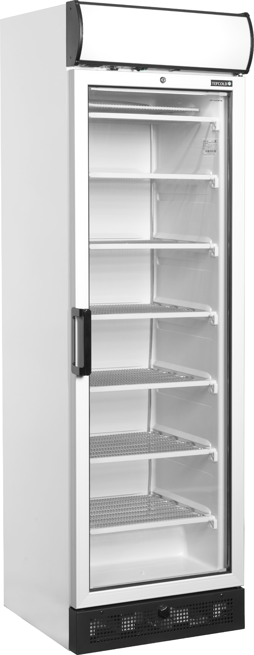 TEFCOLD Displaygefrierschrank UFFS371GCP 300l Weiß