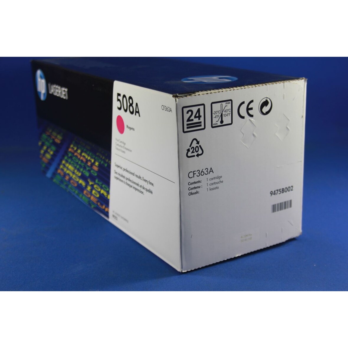 HP original LaserJet 508A magenta cartucho de tóner 1 pieza(s)