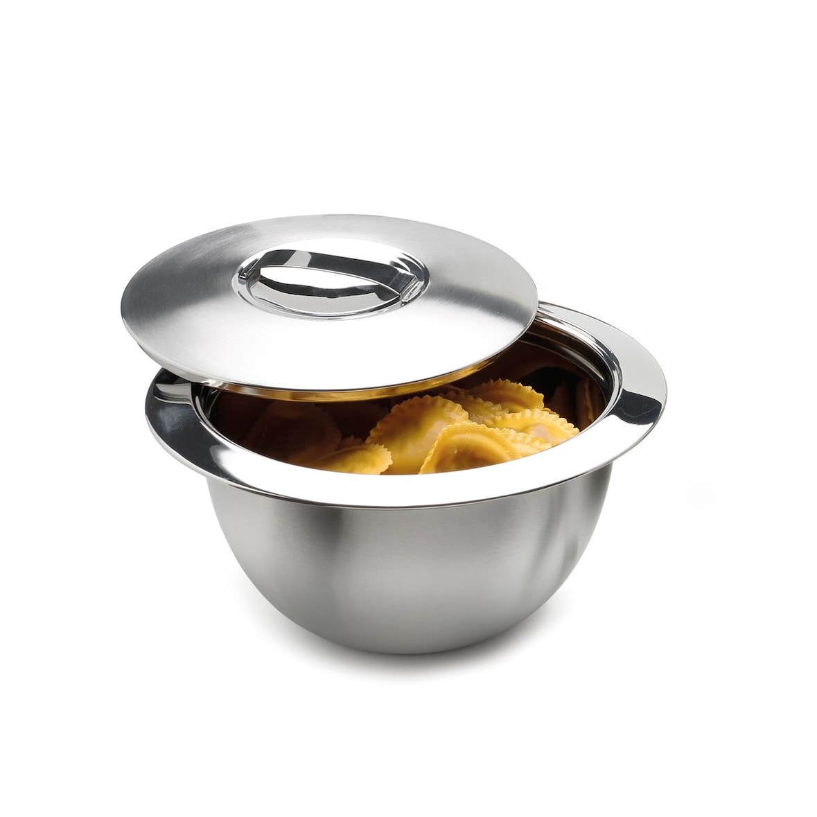 Edelstahl Thermoschüssel Isolierschüssel Warmhalteschüssel D 30 cm 3 Liter