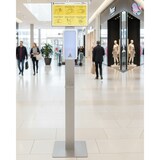 thumbnail of Bodenständer Edelstahl (OHNE SPENDER & INFOTAFEL)