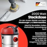 thumbnail of STAHLMANN VAC3300 Industriestaubsauger; 30L Tank, integrierte Steckdose