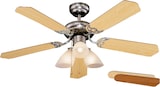 thumbnail of Orbegozo ventilador de techo con luz CT 12105, 3 velocidades, 5 aspas, diámetro 105 cm, 50 W