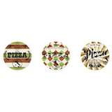 thumbnail of Excelsa set de 6 plats à pizza Little Italy porcelaine 31,5 cm multicolore