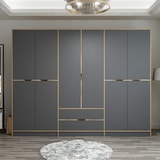 thumbnail of Armario Elina-7200 dore 100x82x35 cm