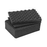 thumbnail of HMF ODR100 Koffereinlagen mit Rasterschaumstoff für Outdoor-Fotokoffer, 3er Set, 24 x 18 cm