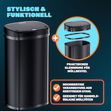 thumbnail of MONZANA® Edelstahl Mülleimer Küche 58 L Schwarz