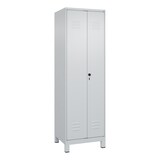 thumbnail of C+P Wäsche-/Kombispind Classic PLUS, Füße, 2 Abteile, 1950x600x500mm, 7035/7035