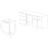 thumbnail of Telefunken Geschirrspüler 60 cm vollintegrierbar | Einbau Spülmaschine | 14 Gedecke | 9 Programme | AquaStop | GEV6014A