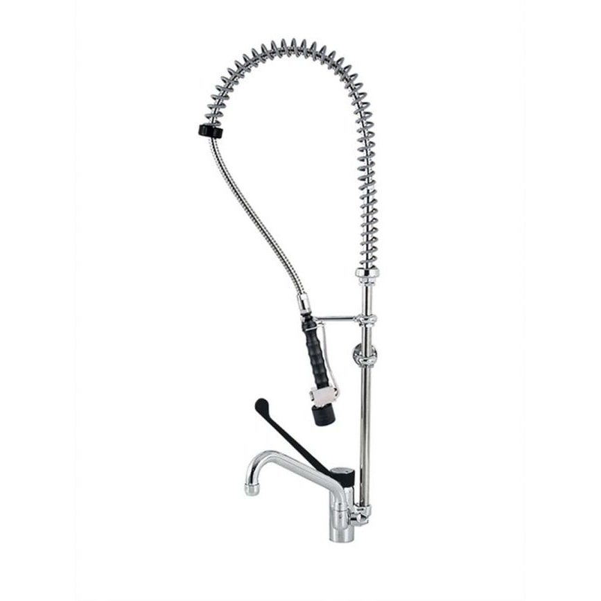 KBS hendel afwasdouche met draaibare kraan en LOW-Flow straal 4 tot 35 l/min