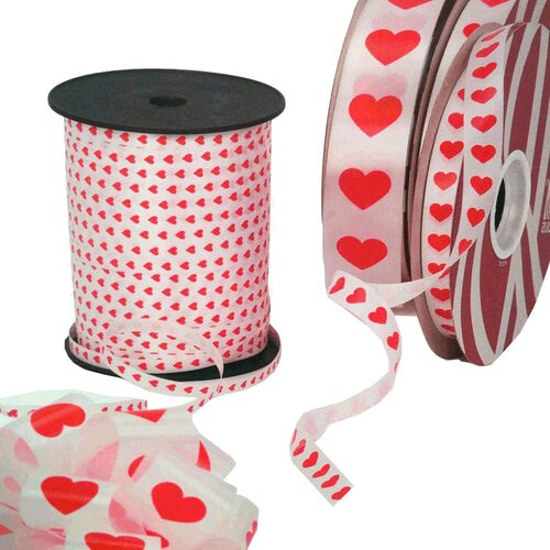 Imballaggi360 - 250 Metri Nastro Cuore San Valentino