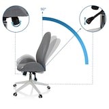 thumbnail of Bürostuhl / Drehstuhl AVEA I Stoff grau hjh OFFICE