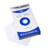 thumbnail of Exacompta 13302E 10x Karteikarten 100er 100x150 blaco weiss
