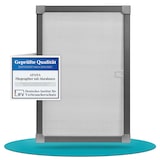 thumbnail of Fliegengitter Insektenschutz Fenster Alu Rahmen nach auf Maß ohne Bohren Bausatz,Farbe:anthrazit (RAL7016),Größe (Breite x Höhe):120 x 140 cm