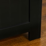 thumbnail of HOMCOM baúl de almacenaje para dormitorio banco de almacenaje con tapa baúl de almacenaje versátil con bisagra de seguridad 81x40x46 cm negro