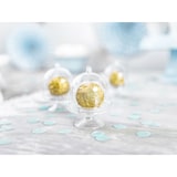 thumbnail of 3 Mini Kuchenständer mit Glocke 5x7cm Kunststoff Kuchenglocke mit Fuß Gastgeschenke Hochzeit Geburtstag Deko Cupcake Ständer Tischeko Klar Transparent