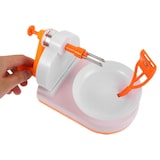 thumbnail of WellHome - Pelador de fruta de plástico ABS color Naranja y blanco